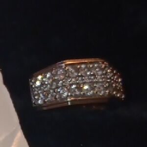 Elegant 3ct. White Gold Ring